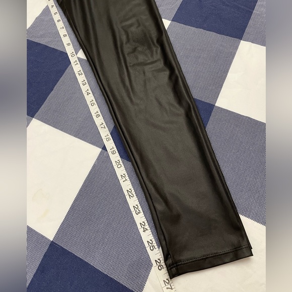 SOLD ❕Last Chance Item❕Leather-look Leggings - Picture 6 of 7